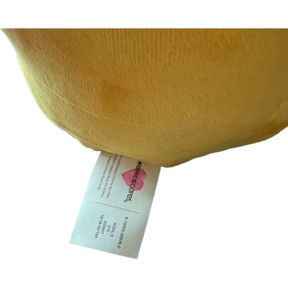 Kohls Cares Dont Play with your Food Plush Monster Stuffed Animal 2002 11" - Picture 3 of 3